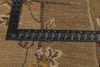 5 x 11 - Brown Vintage Turkish Oushak Rug - 51138