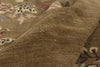 5 x 12 - Brown Vintage Turkish Oushak Rug - 51139