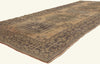 5 x 11 - Brown Vintage Turkish Oushak Rug - 51143