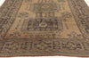 5 x 11 - Brown Vintage Turkish Oushak Rug - 51143