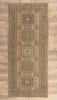 5 x 12 - Brown Vintage Turkish Oushak Rug - 51144