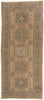 5 x 12 - Brown Vintage Turkish Oushak Rug - 51144