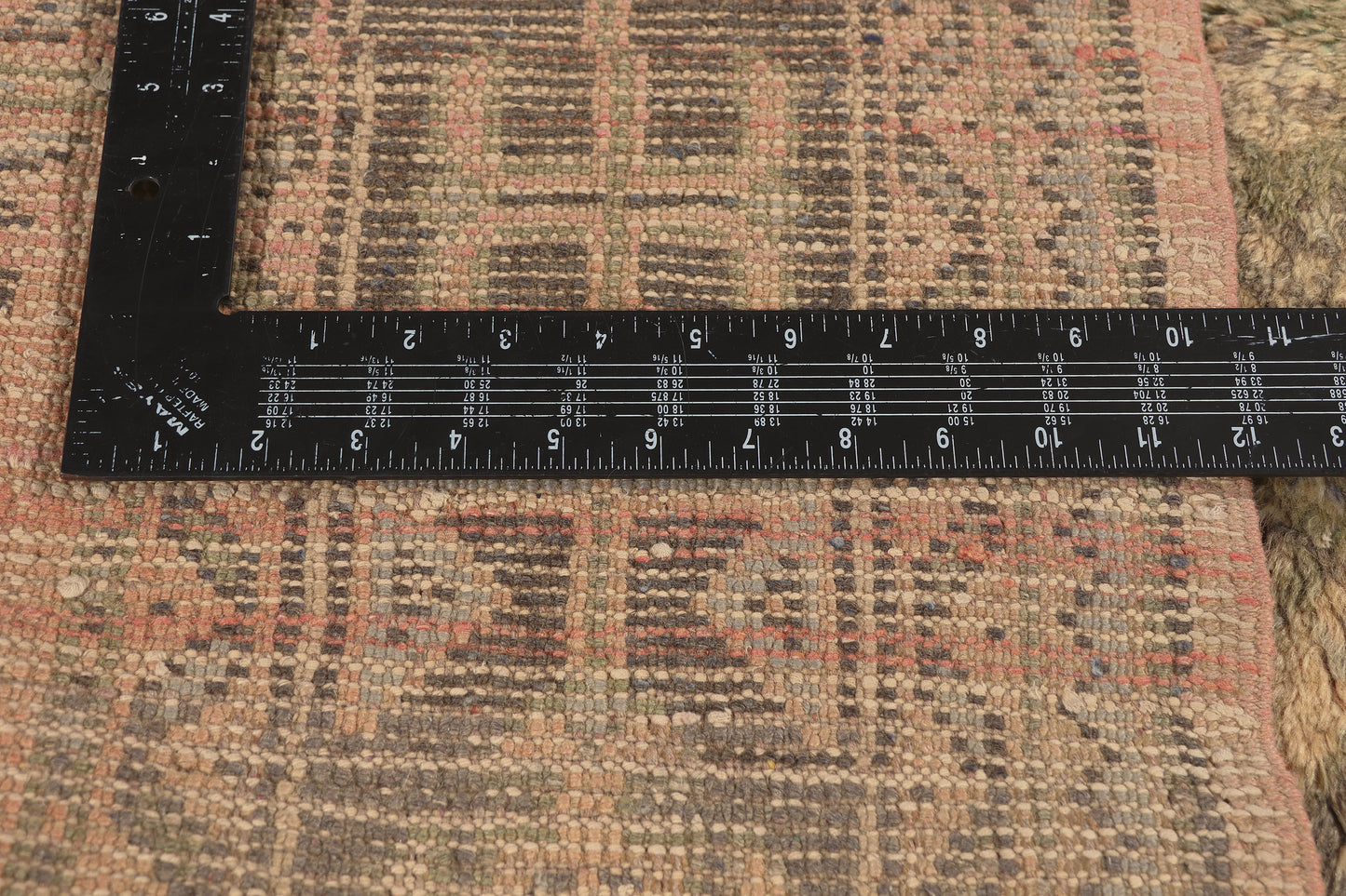 5 x 12 - Brown Vintage Turkish Oushak Rug - 51145