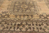 5 x 12 - Brown Vintage Turkish Oushak Rug - 51145