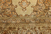 4 x 5 - Brown Vintage Turkish Tabriz Rug - 51173