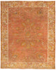 10 x 12 - Rust Antique Turkish Oushak Rug - 51231