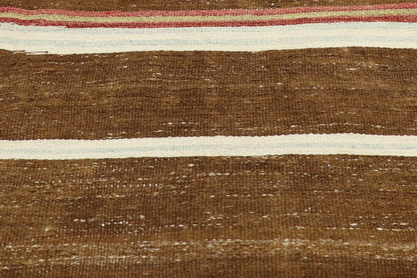 6 x 12 - Brown Vintage Turkish Kilim Rug - 51324