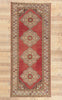 5 x 11 - Red Vintage Turkish Oushak Rug - 51361