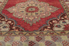 5 x 11 - Red Vintage Turkish Oushak Rug - 51361