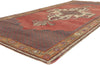 5 x 11 - Red Vintage Turkish Oushak Rug - 51363
