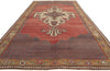 5 x 11 - Red Vintage Turkish Oushak Rug - 51363