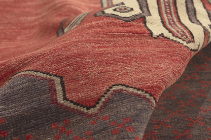 5 x 11 - Red Vintage Turkish Oushak Rug - 51363