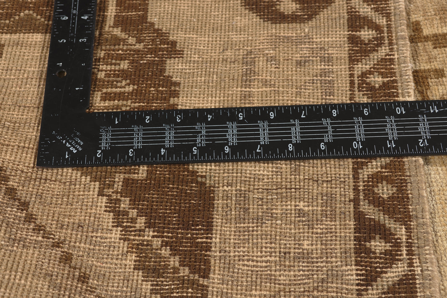 5 x 13 - Tan Vintage Turkish Oushak Rug - 51370