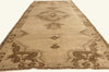 5 x 13 - Tan Vintage Turkish Oushak Rug - 51370