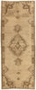 5 x 13 - Tan Vintage Turkish Oushak Rug - 51370