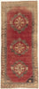 5 x 12 - Red Vintage Turkish Oushak Rug - 51383