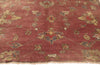 5 x 10 - Red Vintage Turkish Oushak Rug - 51402