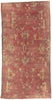 5 x 10 - Red Vintage Turkish Oushak Rug - 51402