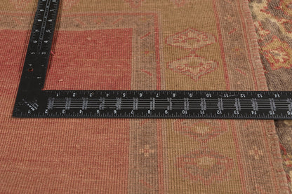 5 x 12 - Rust Vintage Turkish Oushak Rug - 51448