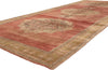 5 x 12 - Rust Vintage Turkish Oushak Rug - 51448