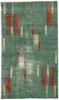 4 x 7 - Green Vintage Turkish Sivas Rug - 51582