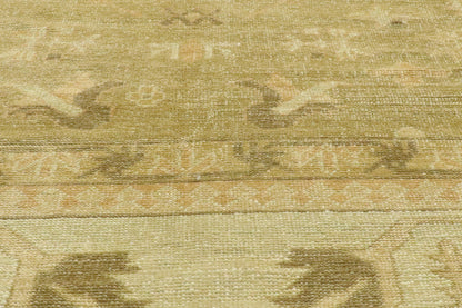 13 x 18 - Brown Turkish Oushak Rug - 51595