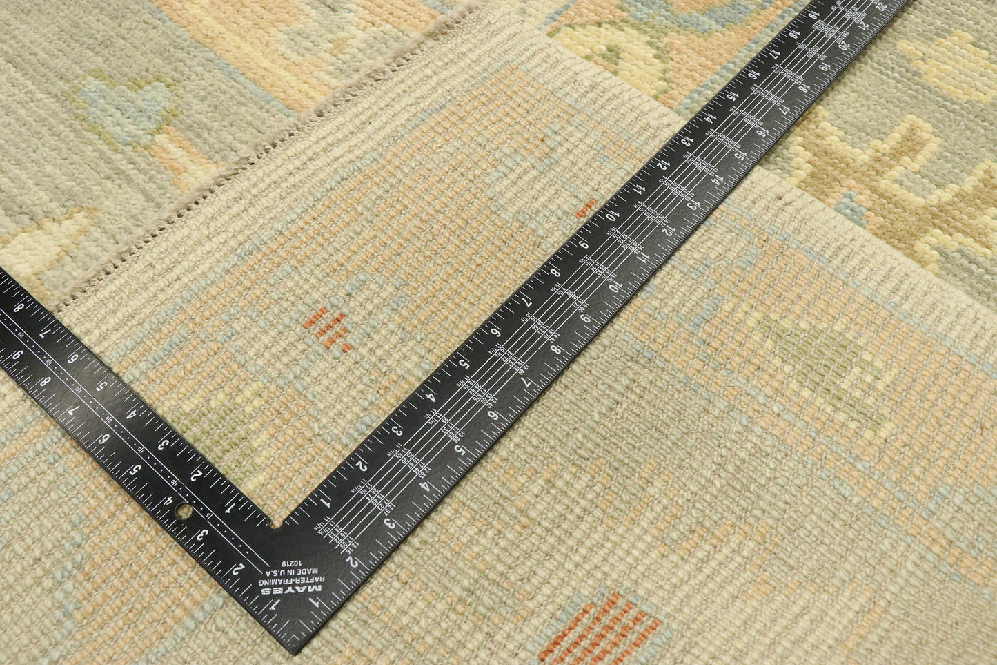 12 x 16 - Beige Turkish Oushak Rug - 51605