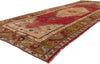 5 x 12 - Red Vintage Turkish Oushak Rug - 51716