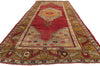 5 x 12 - Red Vintage Turkish Oushak Rug - 51716