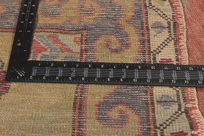 5 x 12 - Rust Vintage Turkish Oushak Rug - 51794