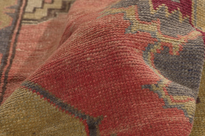 5 x 12 - Rust Vintage Turkish Oushak Rug - 51794