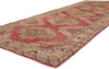 5 x 12 - Red Vintage Turkish Oushak Rug - 51797