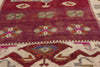 5 x 11 - Burgundy Vintage Turkish Oushak Rug - 51798