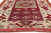 5 x 11 - Burgundy Vintage Turkish Oushak Rug - 51798