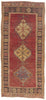 5 x 11 - Red Vintage Turkish Oushak Rug - 51801