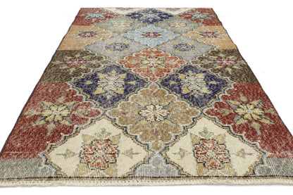 3 x 6 - Red Vintage Turkish Sivas Rug - 51906