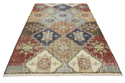 3 x 6 - Red Vintage Turkish Sivas Rug - 51906