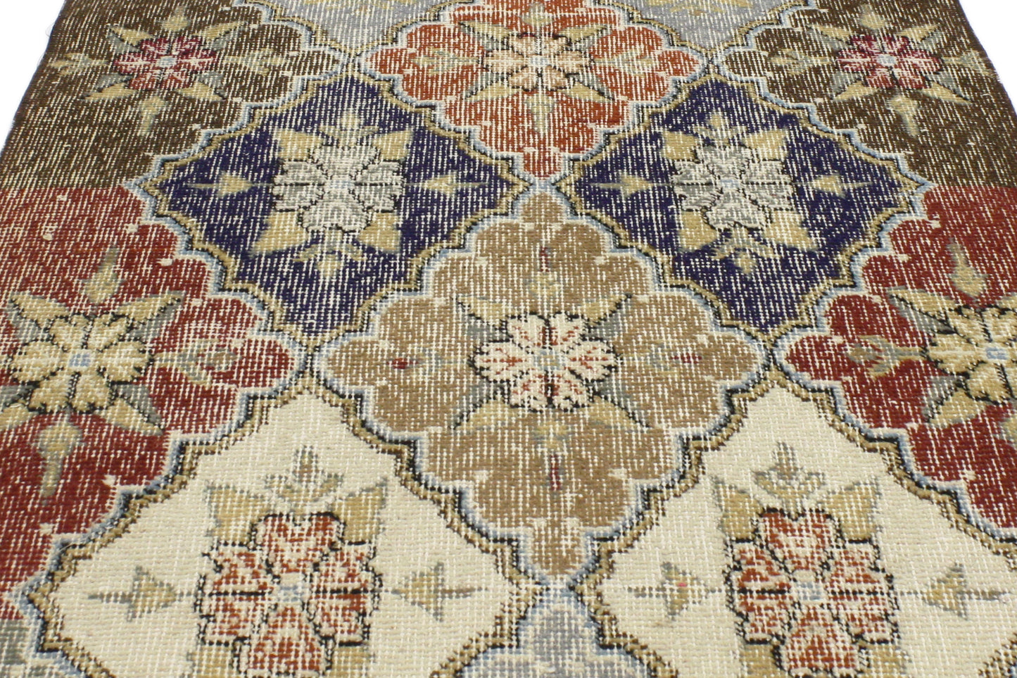 3 x 6 - Red Vintage Turkish Sivas Rug - 51906