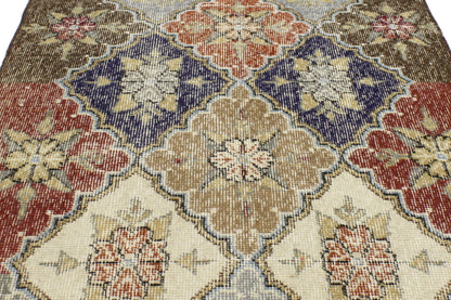 3 x 6 - Red Vintage Turkish Sivas Rug - 51906