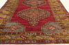 5 x 12 - Red Vintage Turkish Oushak Rug - 52057