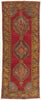 5 x 12 - Red Vintage Turkish Oushak Rug - 52057