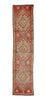 2 x 8 - Red Vintage Turkish Oushak Rug - 52087