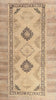 5 x 12 - Beige Vintage Turkish Oushak Rug - 52309