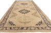 5 x 12 - Beige Vintage Turkish Oushak Rug - 52309