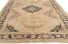 5 x 12 - Beige Vintage Turkish Oushak Rug - 52309