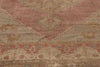 6 x 9 - Brown Vintage Turkish Oushak Rug - 52443