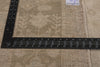 6 x 10 - Beige Vintage Turkish Oushak Rug - 52462