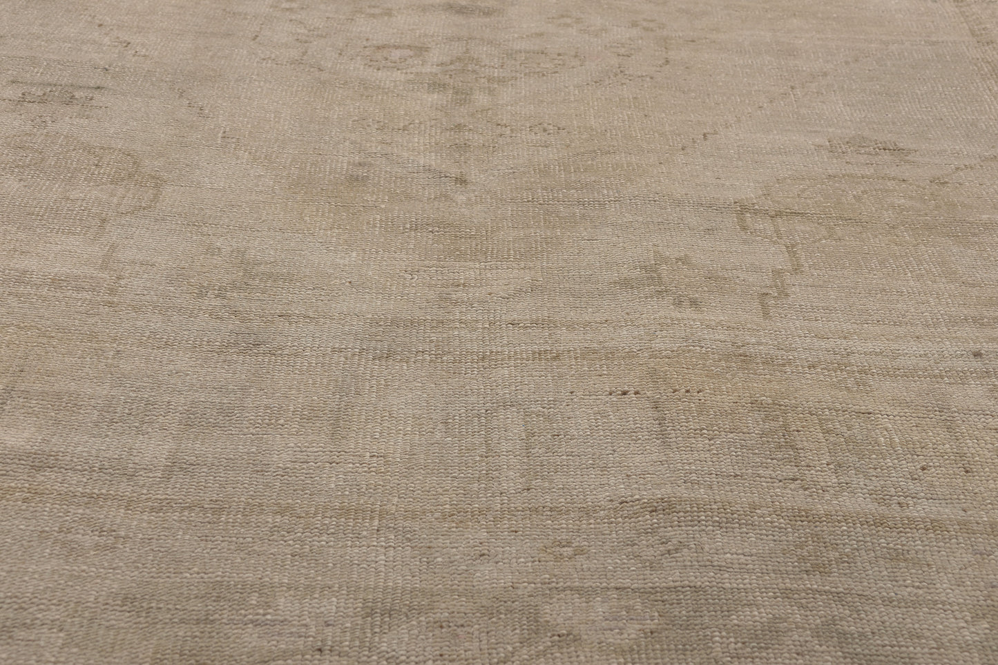 6 x 10 - Beige Vintage Turkish Oushak Rug - 52462