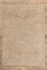 7 x 9 - Tan Vintage Turkish Oushak Rug - 52463