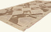 5 x 9 - Brown Vintage Turkish Oushak Rug - 52469